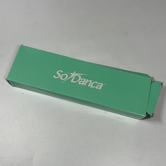 NWT So Danca Kids Brittany SD69L Pink Ballet Slippers Size 23.1cm EU 35.5 - Picture 2 of 4